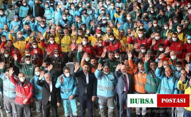 Başkan Çolakbayrakdar, Ramazan Ayı öncesi çalışanlarla bir araya geldi