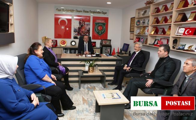 Başkan Erdem, şehit ve gazileri unutmadı