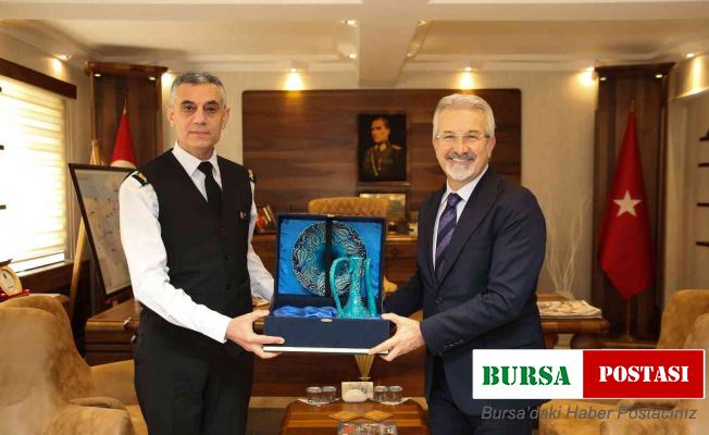 Başkan Erdem’den, Yalçınkaya’ya nezaket ziyareti