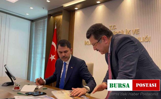 Başkan Genç, Bakan Kurum ile Bakan Soylu’ya vizyon projelerini anlattı
