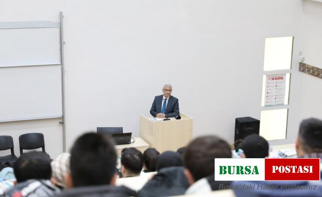 Başkan Güder, geleceğin hukukçularıyla buluştu