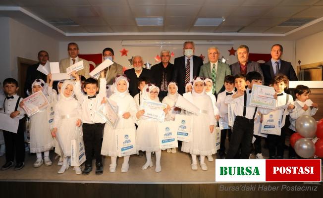 Başkan Güder, minik öğrencileri yalnız bırakmadı