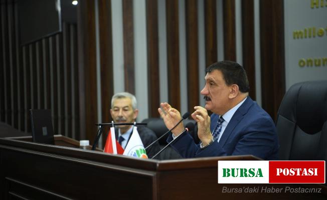 Başkan Gürkan, Arapgir heyetini kabul etti