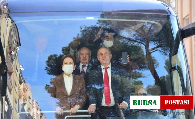 Başkan Kaya, İYİ Parti Genel Başkanı Akşener’i ağırladı