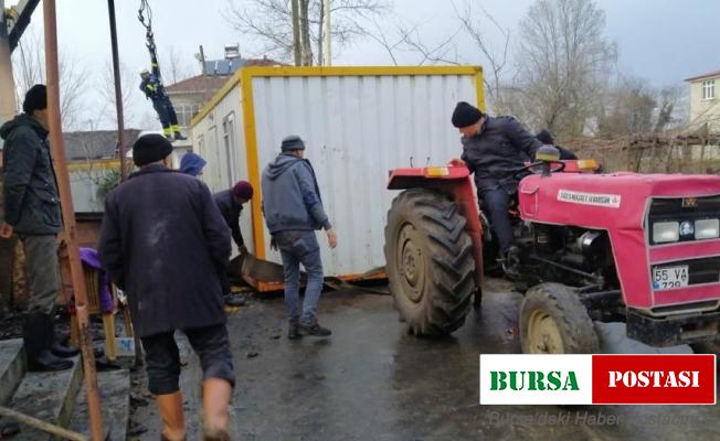 Başkan Kılıç’tan evi yanan aileye yardım eli