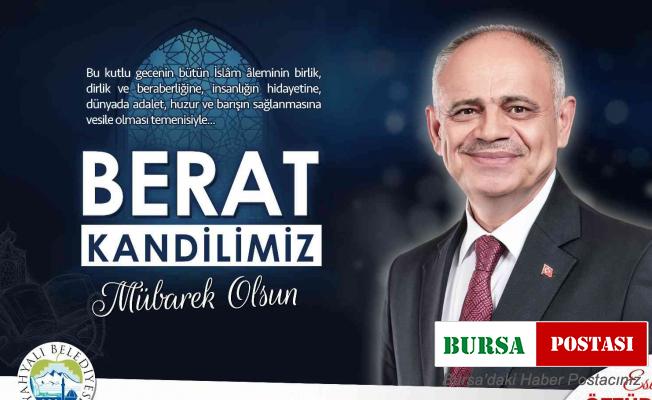 Başkan Öztürk: “Berat gecesi muhasebe yaparak, tefekkür etmeliyiz”