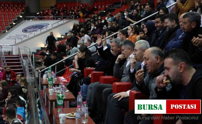 Başkan Palancıoğlu; Kayseri Basketbol’un maçını izledi