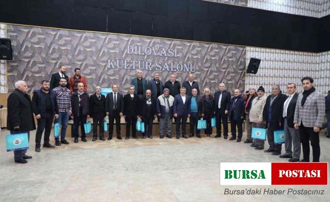 Başkan Şayir, emekliye ayrılan personeller ile bir araya geldi