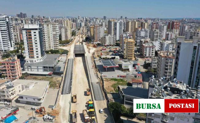 Başkan Seçer, Göçmen’deki katlı kavşak çalışmalarını inceledi