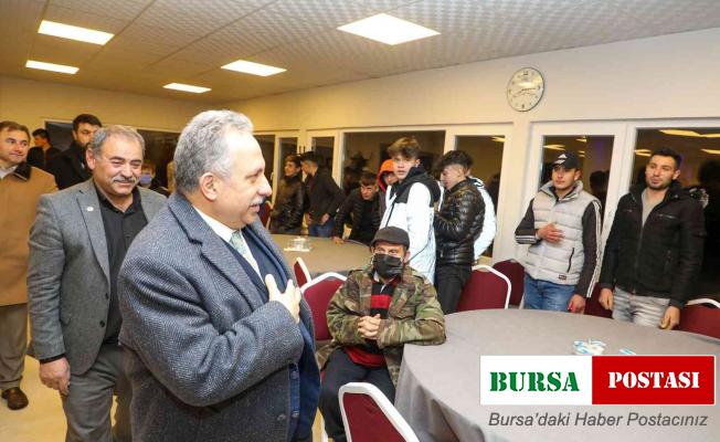 Başkan Yalçın, Çatakdereli gençlerle