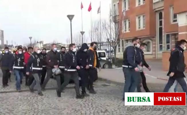 “Bataklık” operasyonunda gözaltına alınan 18 kişi tutuklandı