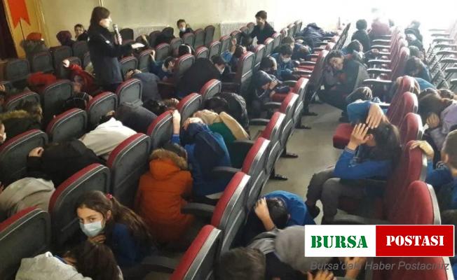 Bayburt’ta gerçeğini aratmayan deprem tatbikatı