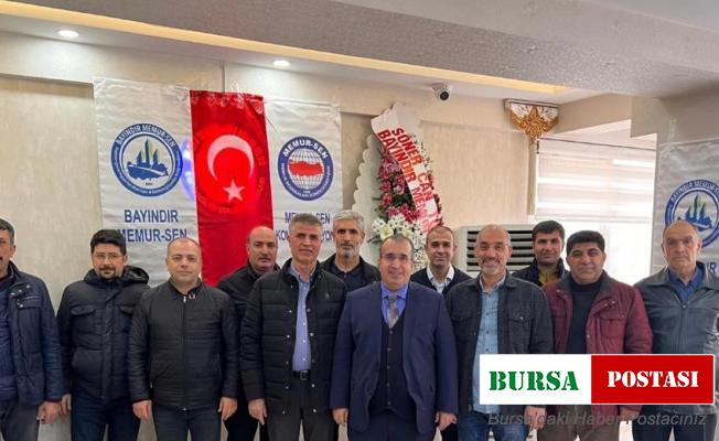 Bayındır Memur-Sen Diyarbakır Şube Başkanı Koçlardan, güven tazeledi