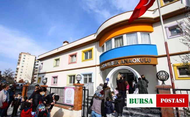 Bayraklı’da Ayda Bebek Anaokulu eğitime başladı
