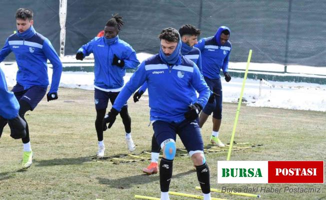 BB Erzurumspor, Yılport Samsunspor maçı hazırlıklarını sürdürdü