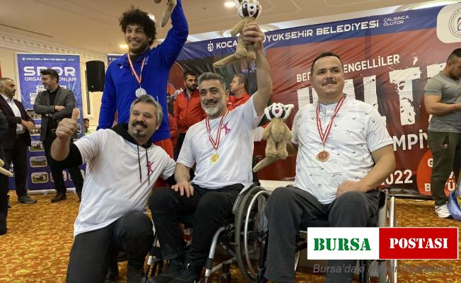 Bedensel Engelliler Halter şampiyonası sona erdi