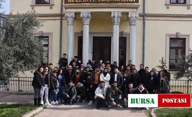 Belediye, 60 öğrenciyi misafir etti