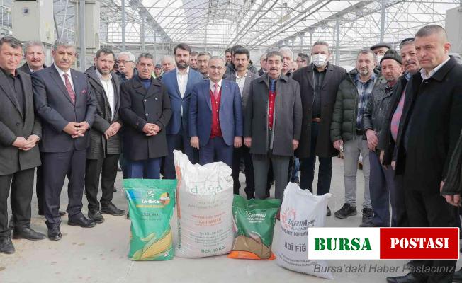 Belediyeden üreticiye tohum desteği