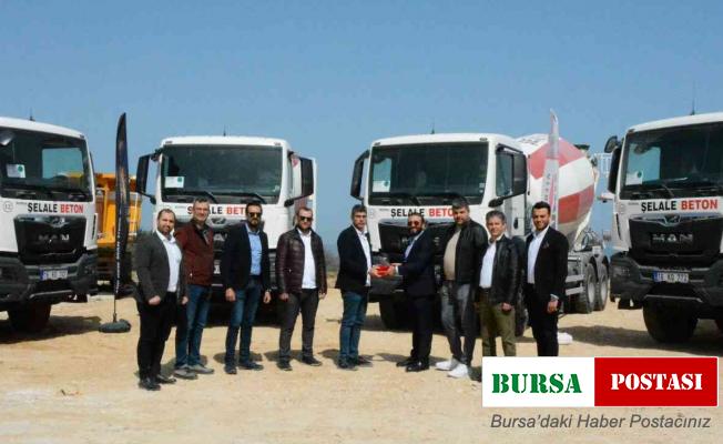 Beton firması tercihini yine ondan yana kullandı