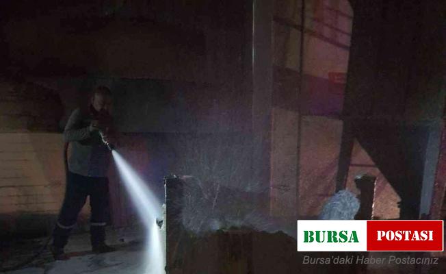 Bilecik’te lastik fabrikasında yangın çıktı