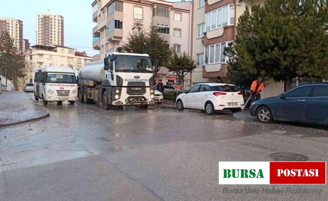 Bilecik’te ramazan öncesi tüm cadde ve sokaklarda yıkandı