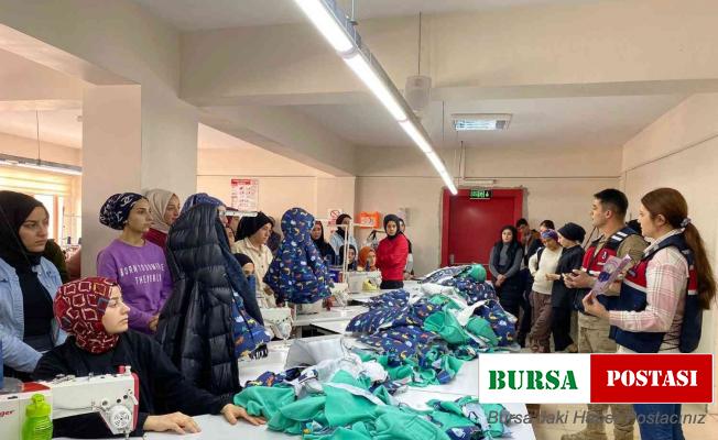 Bingöl’de tekstil çalışanlarına KADES tanıtıldı