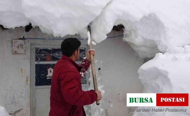 Bitlis’e bu kış yağan karın kalınlığı 9 metreye yaklaştı