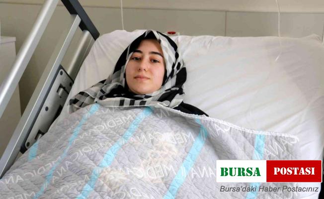 Bitmek bilmeyen ağrılarının nedeni karpuz büyüklüğündeki kist çıktı