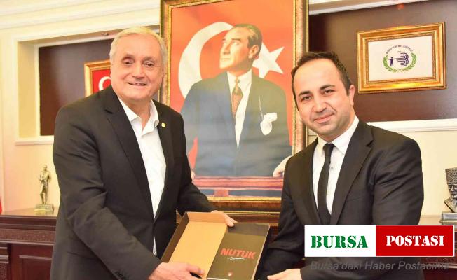 Bozüyük Ağız ve Diş Sağlığı Merkezi Başhekimi Cerrah’tan Başkan Bakkalcıoğlu’na ziyaret