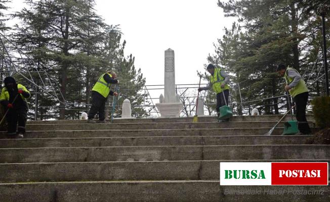 Bozüyük İnönü Savaşları Şehitliği’nde hazırlıklar sürüyor