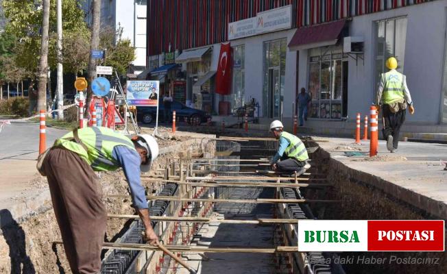 Bozyazı’da yağmursuyu alt yapı çalışmalarına başlandı