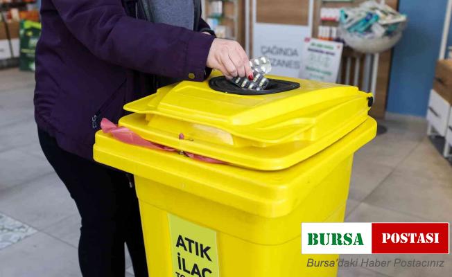Buca’da atık ilaçların toplanması için hazırlanan proje ilgi gördü