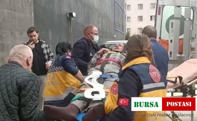 Budama yaptığı ağaçtan düşen vatandaş yaralandı