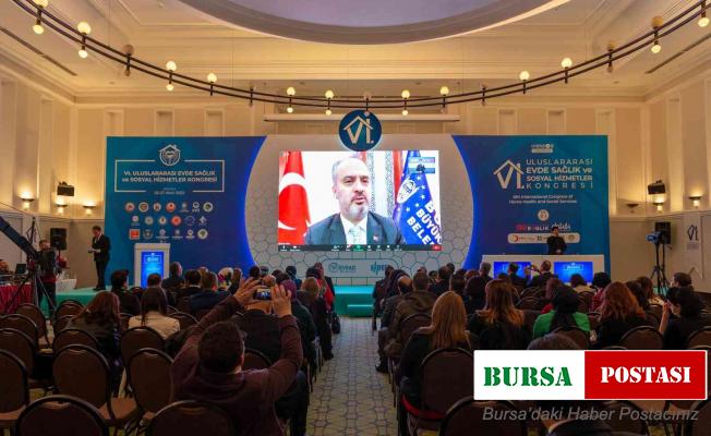 Bursa evde sağlıkta Türkiye’ye örnek