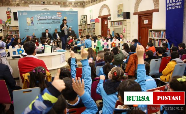 Bursa kütüphanelerle donatılıyor