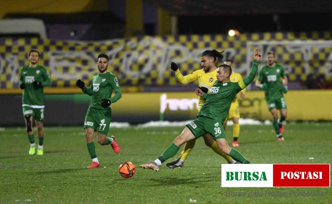 Bursaspor son 12 maçta 1 galibiyet aldı