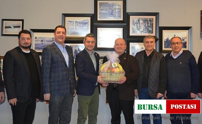 Bursaspor’a ziyaretler sürüyor