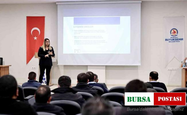 Büyükşehir Ulaşım A.Ş’de eğitim çalışmaları sürüyor