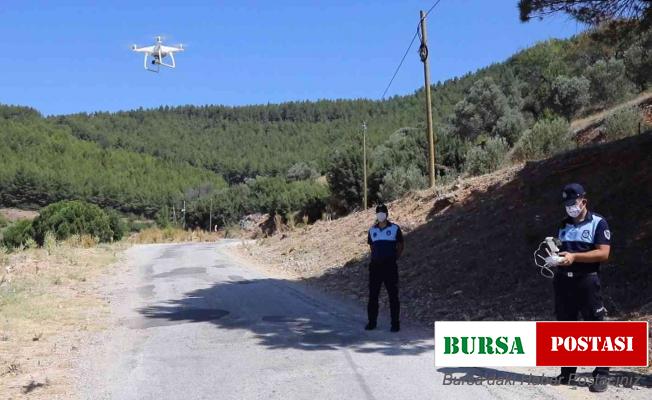Büyükşehir Zabıta ekipleri havadan karadan denetim yapıyor