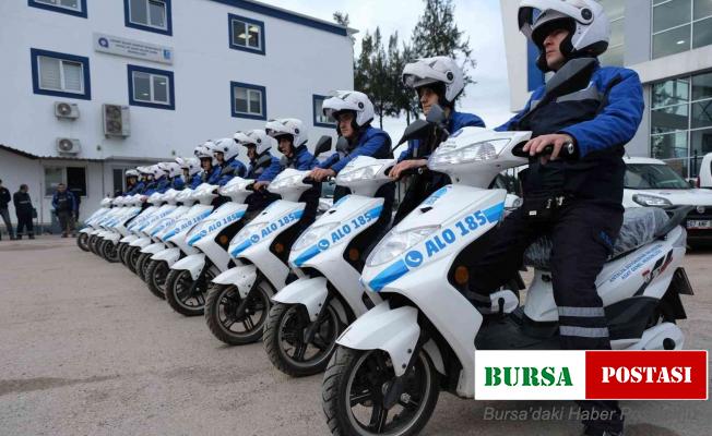 Büyükşehir’in elektrikli motosikletleri yollarda