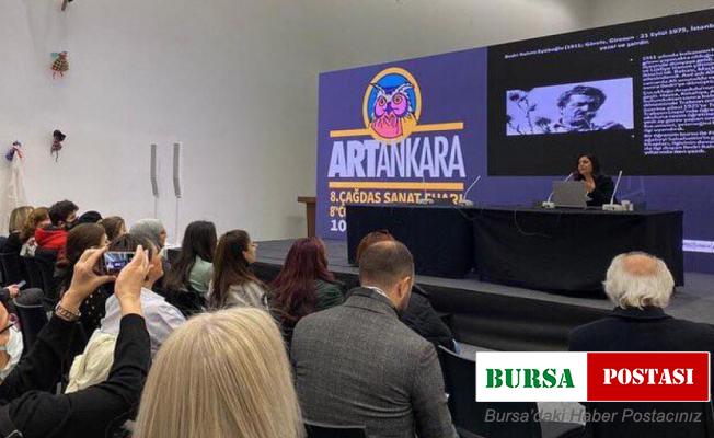 Çağdaş Sanat Fuarı’nda DPÜ’yü Doç. Dr. Pınar Yazkaç temsil etti