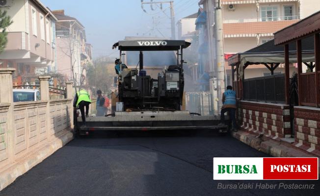 Çamlıtepe’ye sıcak asfalt yapıldı