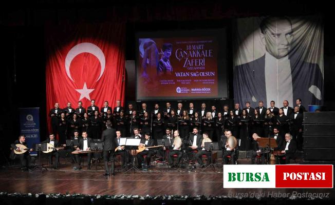 Çanakkale Zaferi özel konserle anıldı