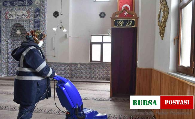 Çan’da ibadethaneler Ramazan ayına hazırlanıyor