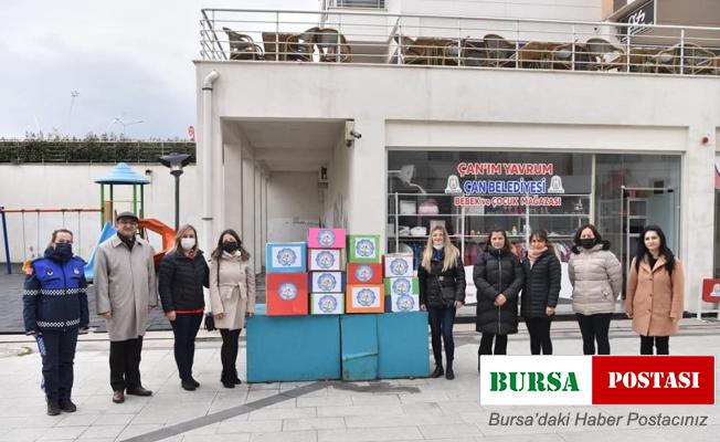 Çan’ım Yavrum mağazasının rafları doluyor