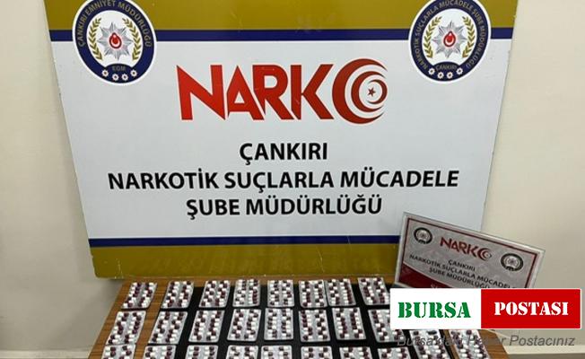Çankırı’da 499 adet sentetik hap ele geçirildi: 1 tutuklama