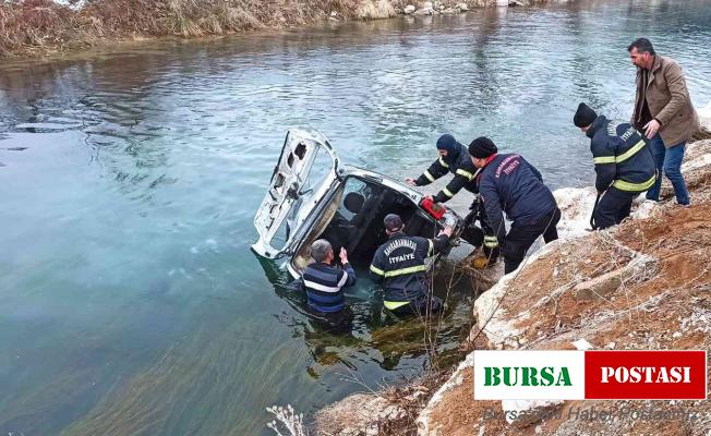 Ceyhan Nehri’ne düşen araçtaki 1 kişi öldü, 2 kişi ağır yaralandı