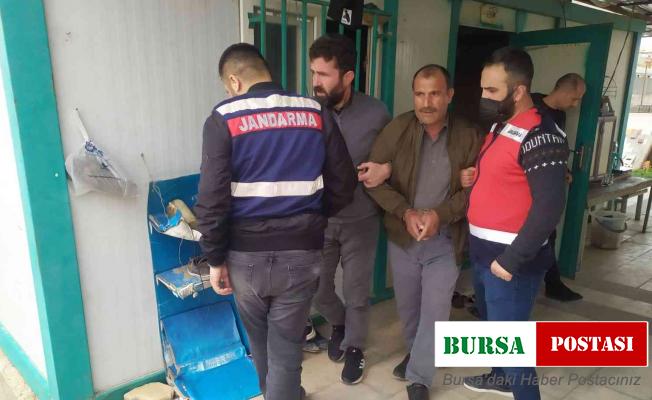 Cinayet zanlısı 6 aylık çalışma sonucu yakalandı