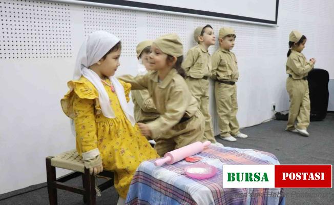 Çocuk kulübünden Çanakkale Zaferi etkinliği