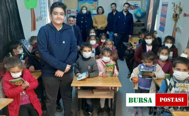 Çocuk yazar, öğrencilere başarı hikayesini anlattı